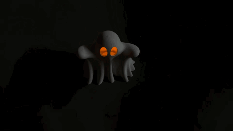 3D Printed Ghost, Tea Light Ghost, Halloween Decoration,
