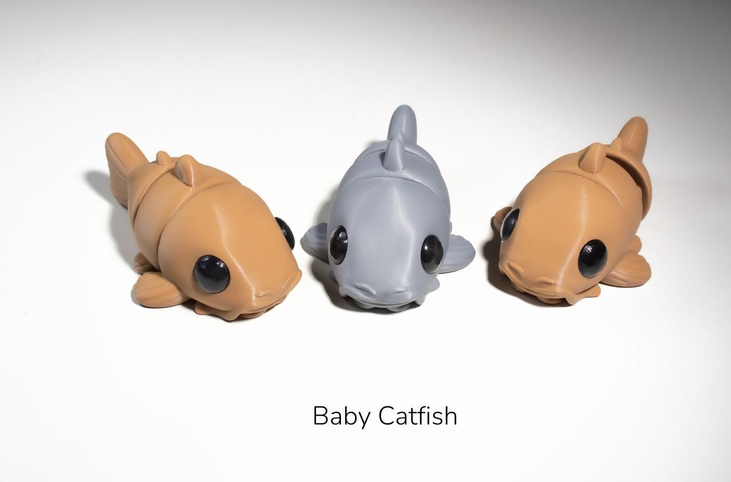 Articulated Baby Catfish, Fidget Figurine , Desktop Figurine