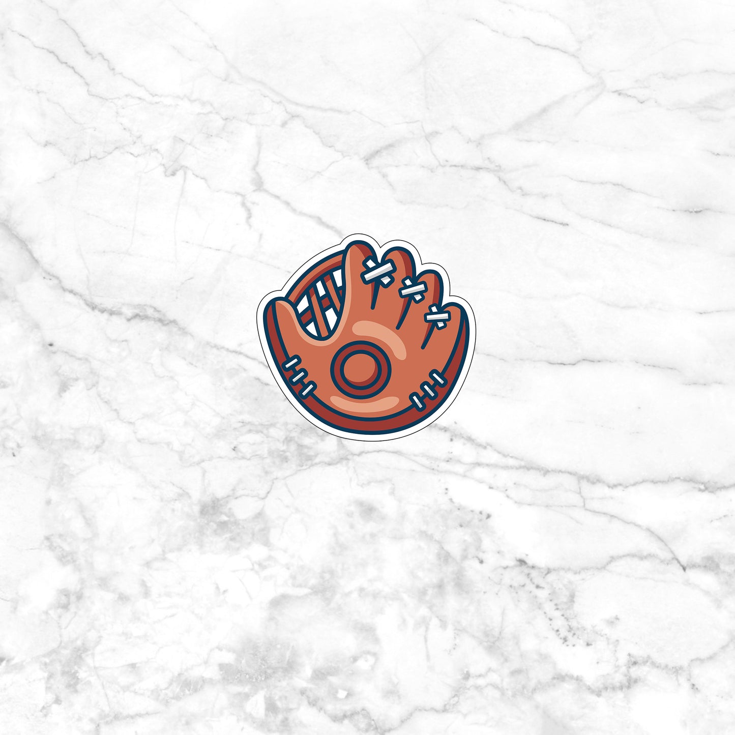 Baseball Glove illustration Stickers