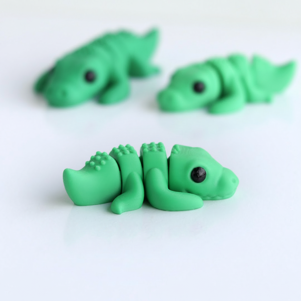 Crocodile Fidget | Articulated Flexi Animal
