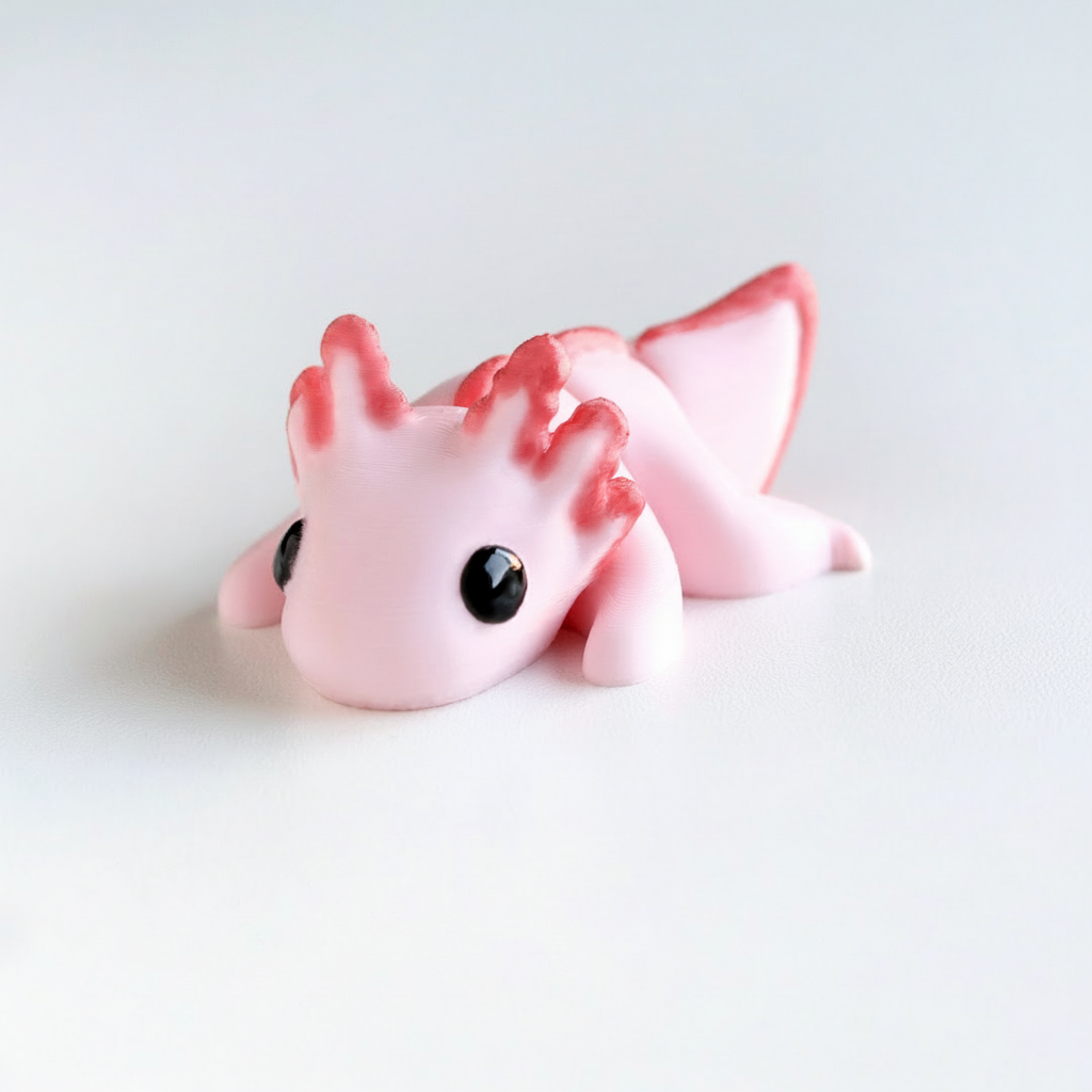 Axolotl Fidget | Articulated Flexi Animal
