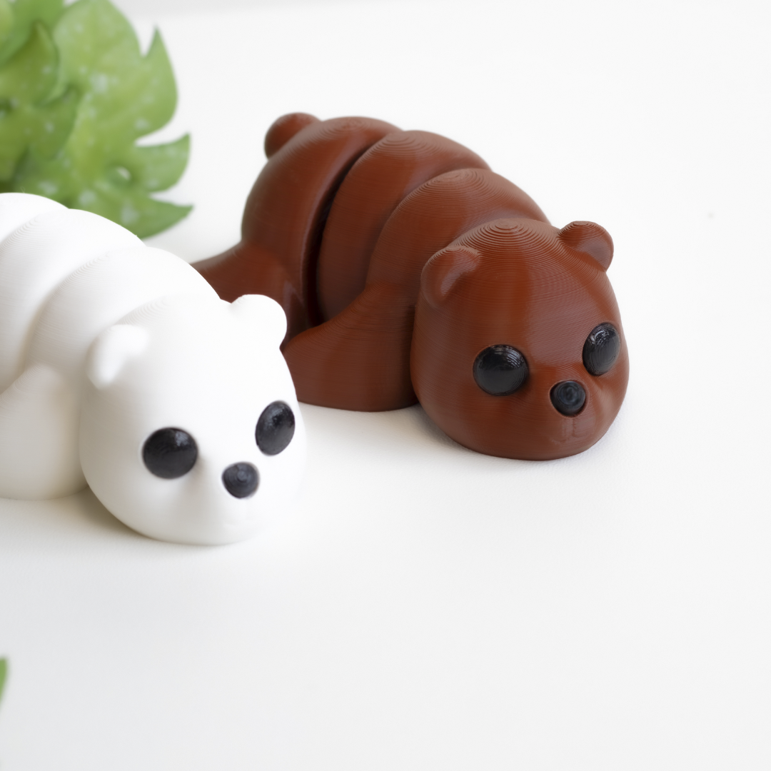 Baby Bear Fidget | Articulated Flexi Animal