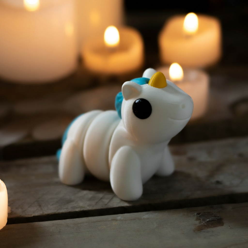 Unicorn Fidget | Articulated Flexi Animal