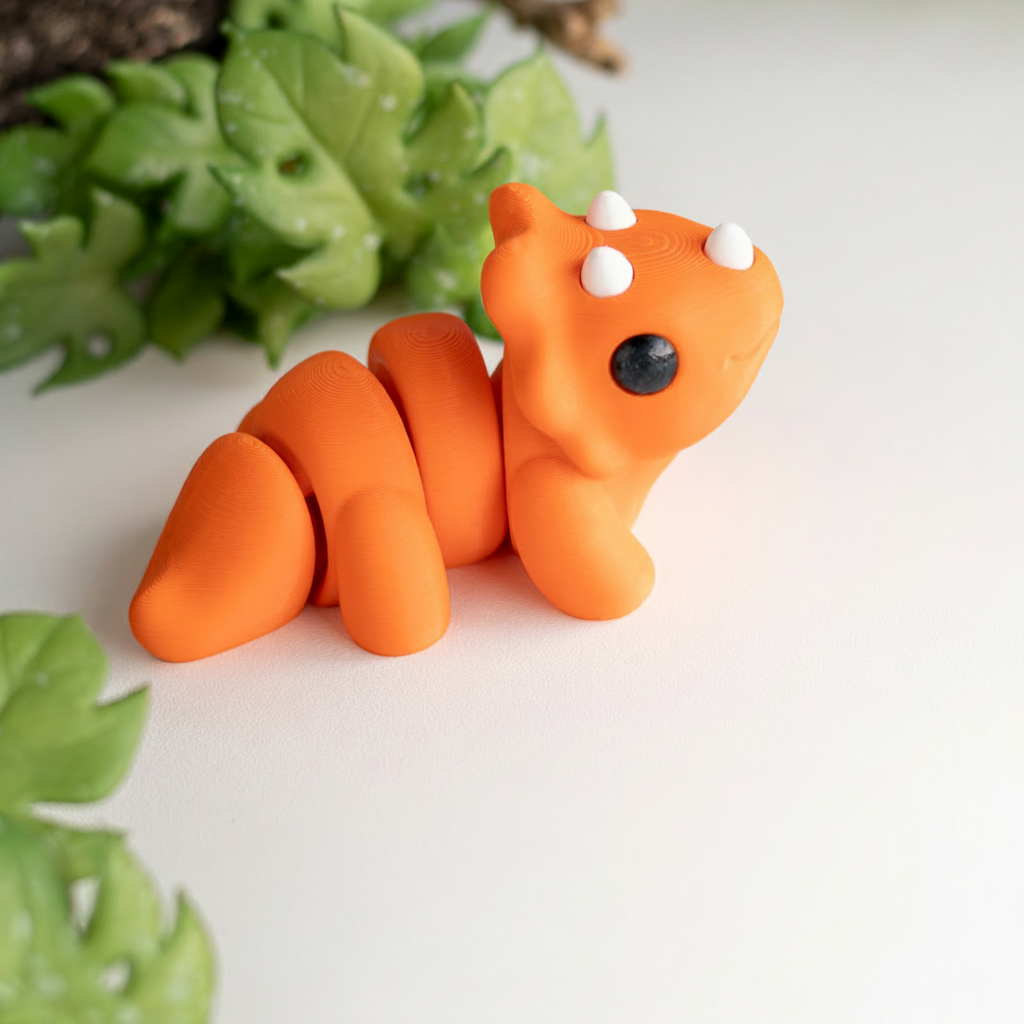 riceratops Fidget | Articulated Flexi Animal