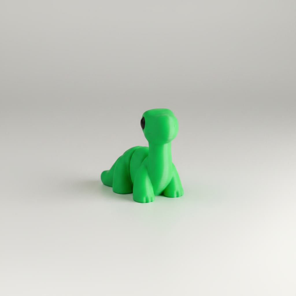 Mini Brontosaurus Fidget | Articulated Flexi Animal