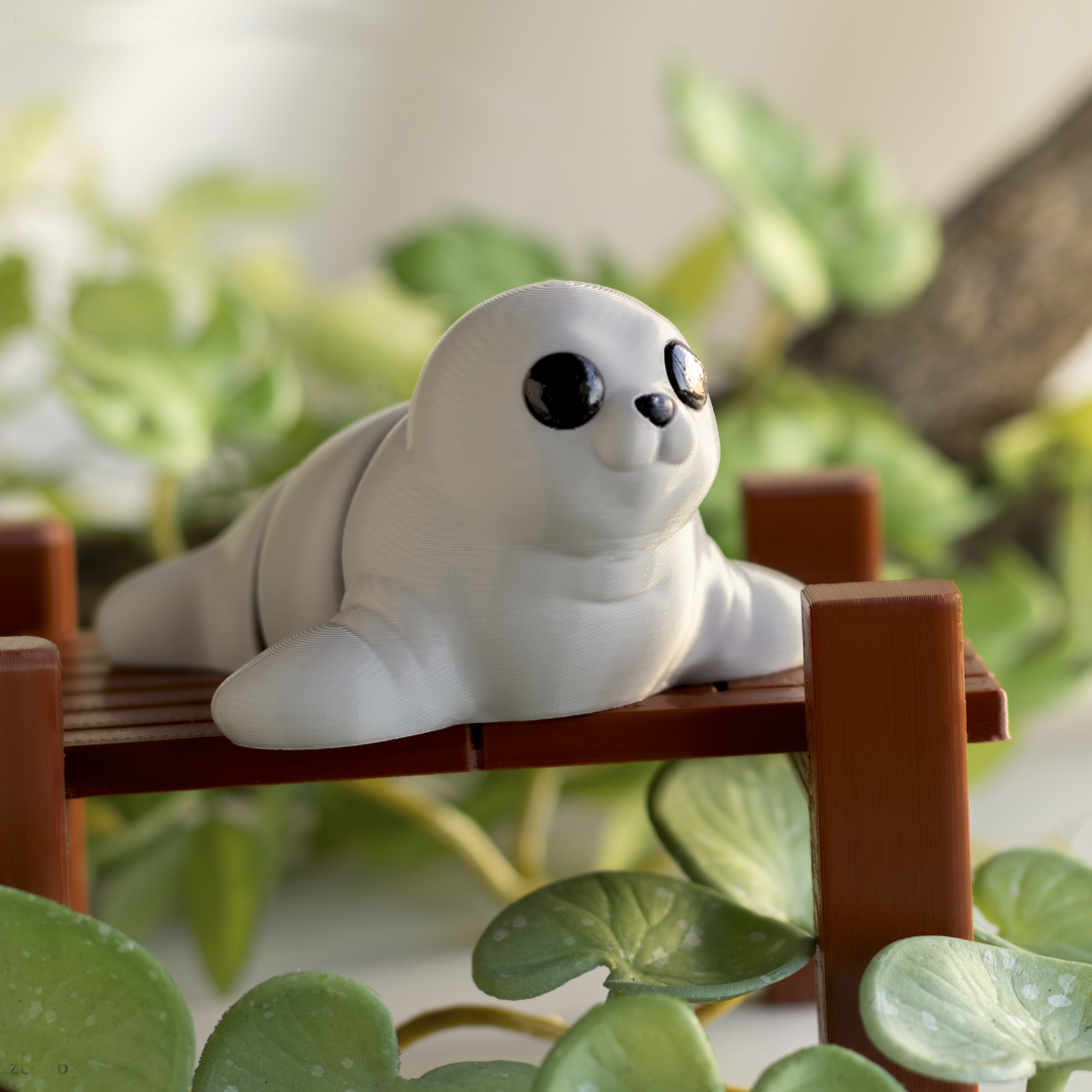 Mini Seal Fidget | Articulated Flexi Animal