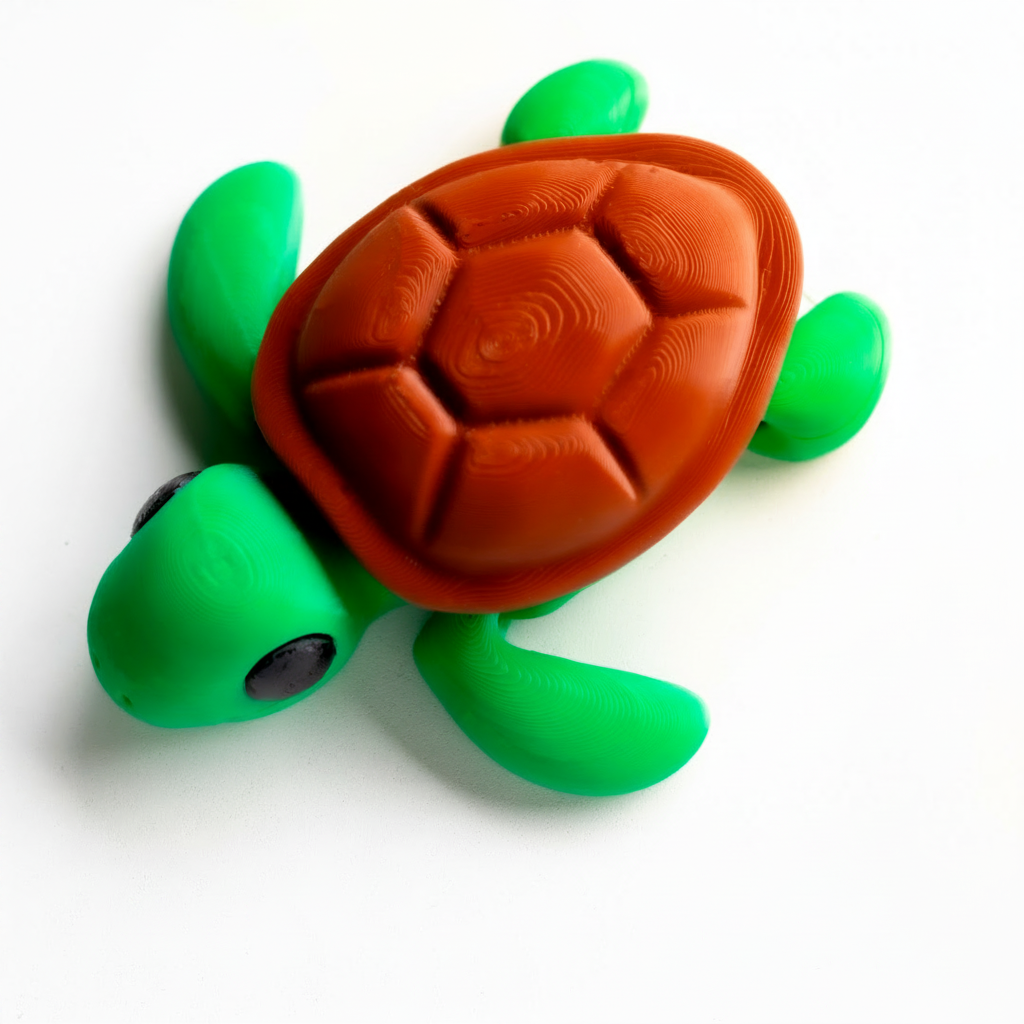 Mini Turtle Fidget | Articulated Flexi Animal