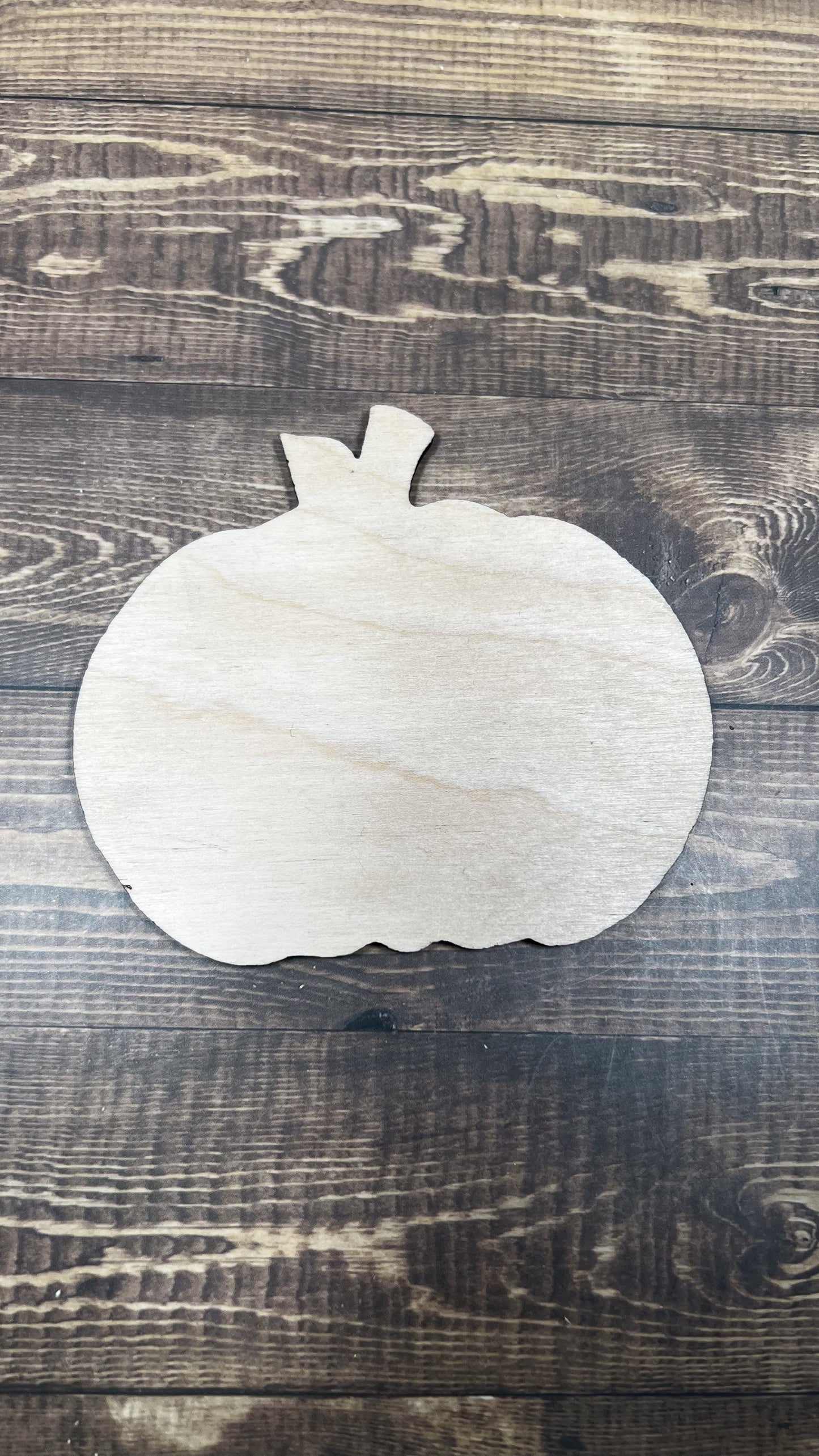 Pumpkin Cut Shape - Ideal for DIY Projects and Custom Painting