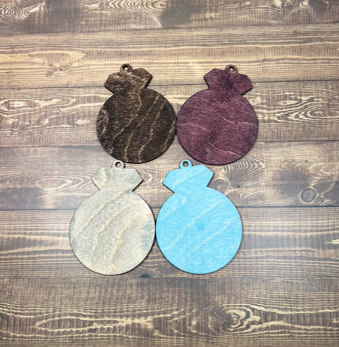 Personalized 3.5 Diamond-Topped Christmas Ornament - Choose from Married, Mrs, Future Mrs, or Engaged