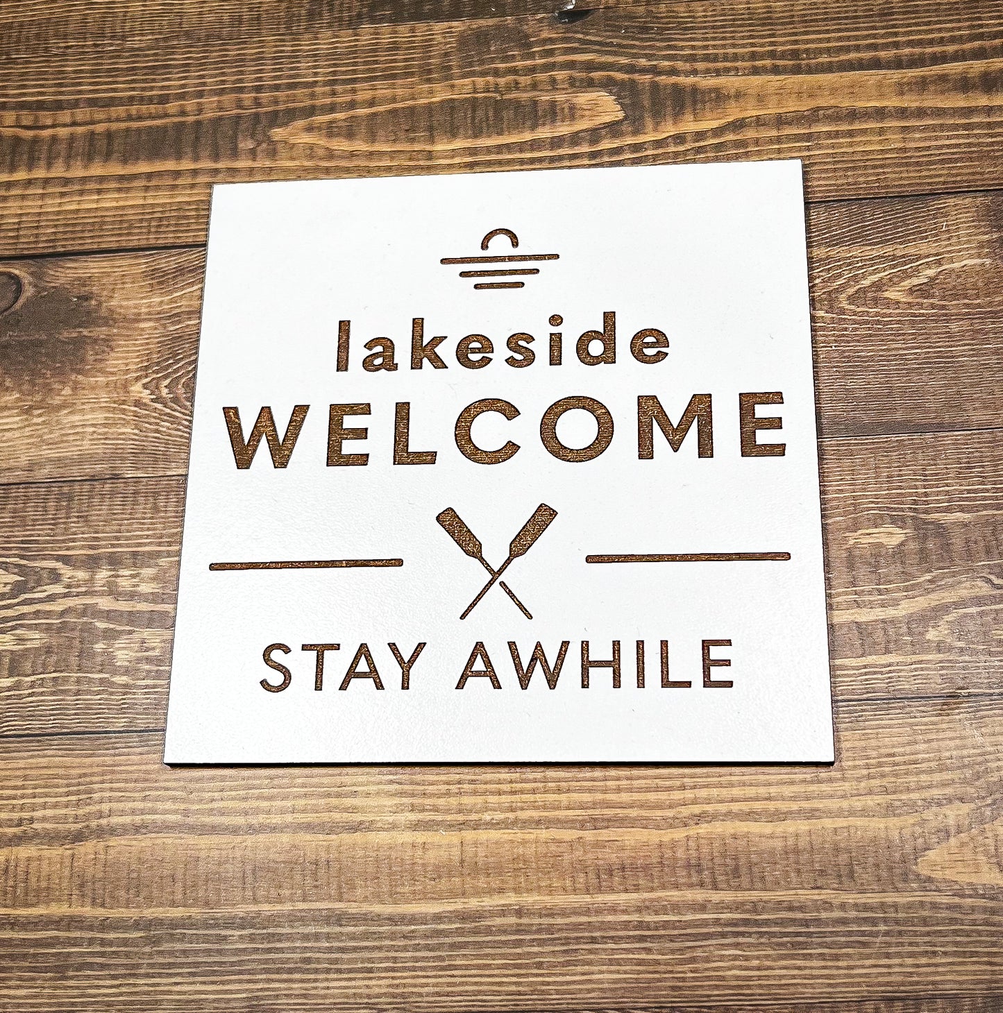 Lakedside Sign