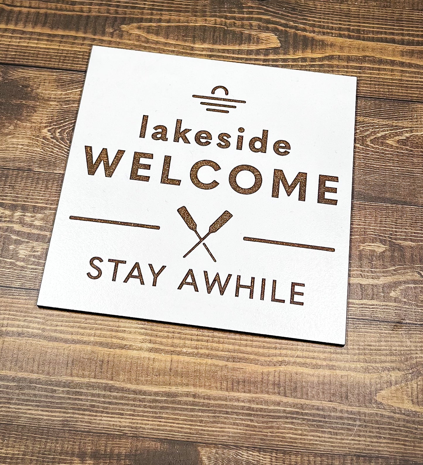 Lakedside Sign