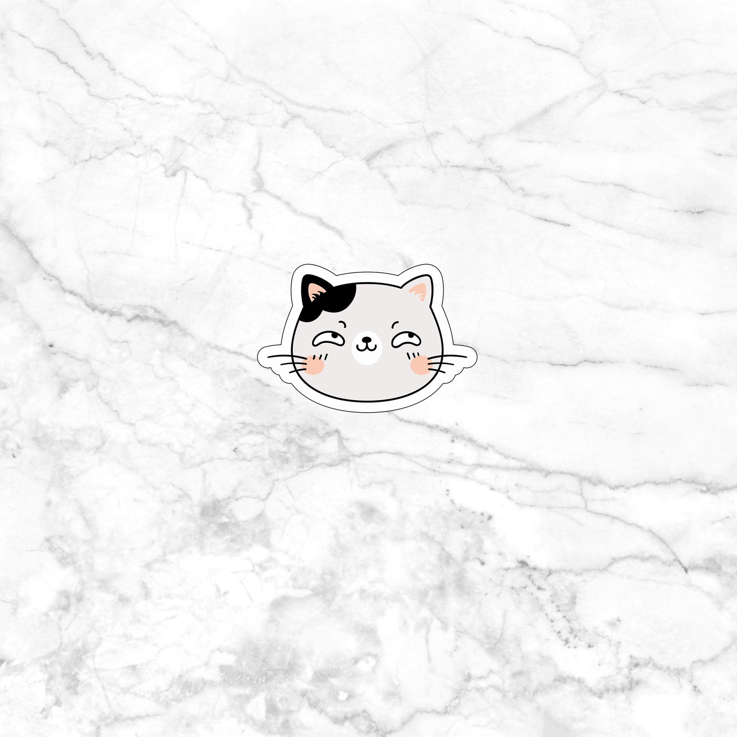 Cats HeadsCAT 17 Stickers