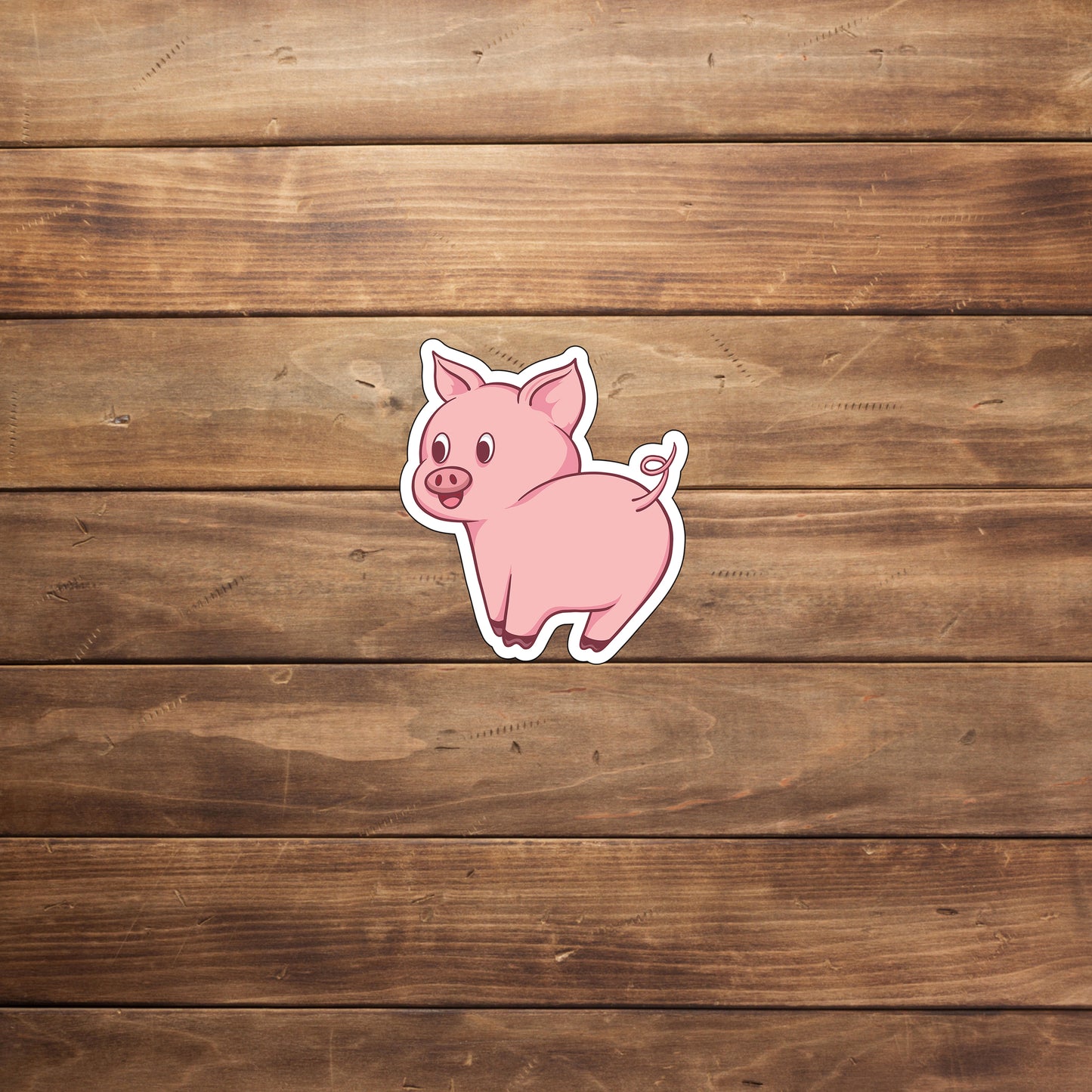 Cute Pig 3 Stickers