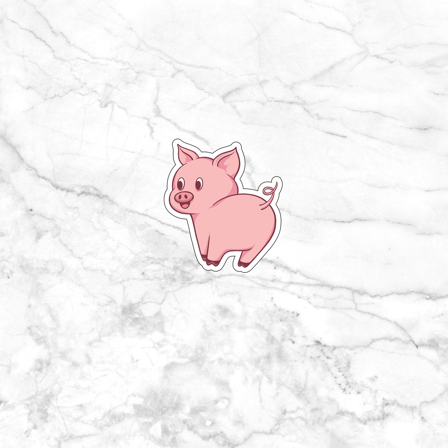 Cute Pig 3 Stickers