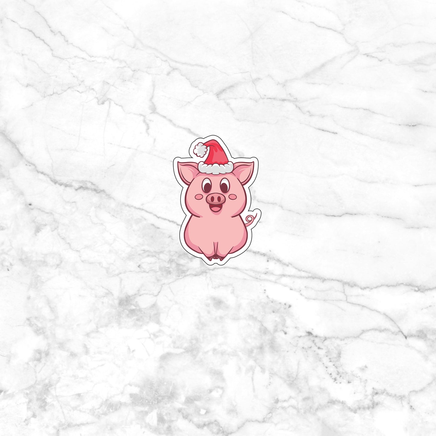 Cute Pig 4 Stickers