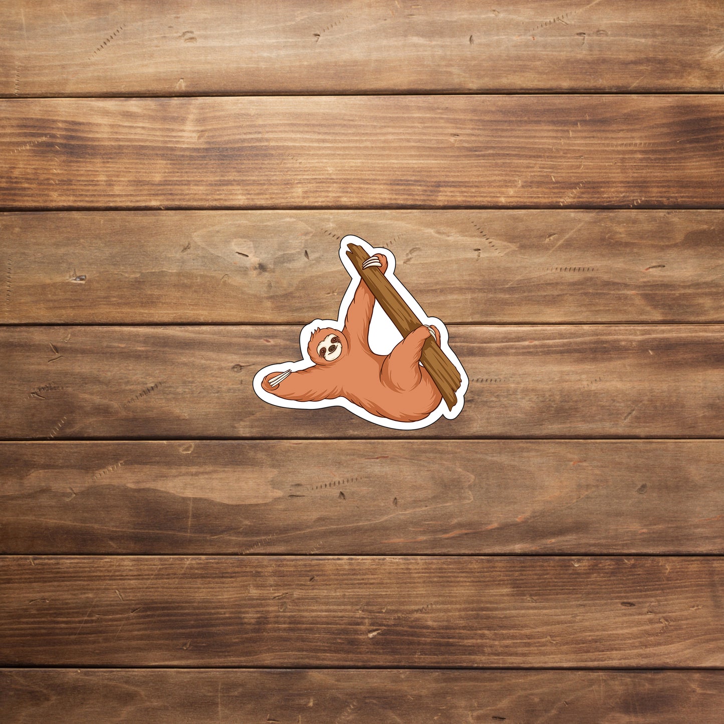 Cute Sloth Cartoon 6 Stickers
