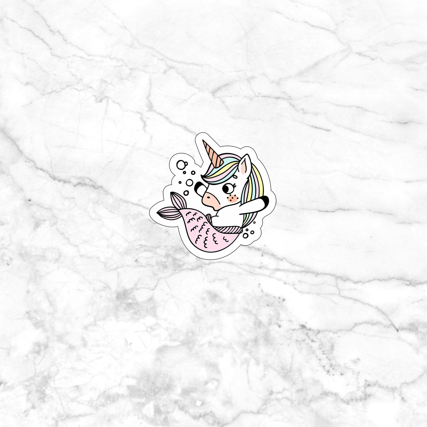 Cute Unicorn Printable Sticker 7 Stickers
