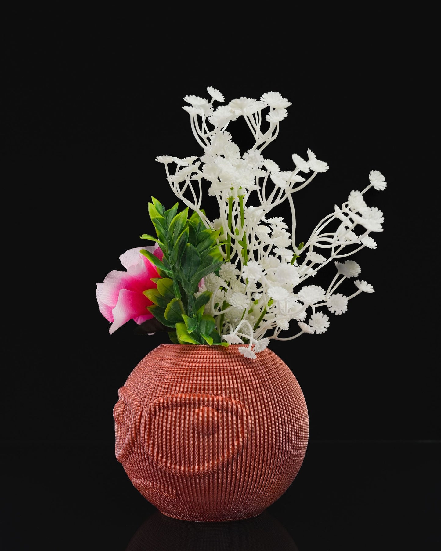 Smile Vase Flower Vase, Flower Pot, Pen Holder, 3D Printed, Desk Item, Custom Product, Decor, Adult Gift
