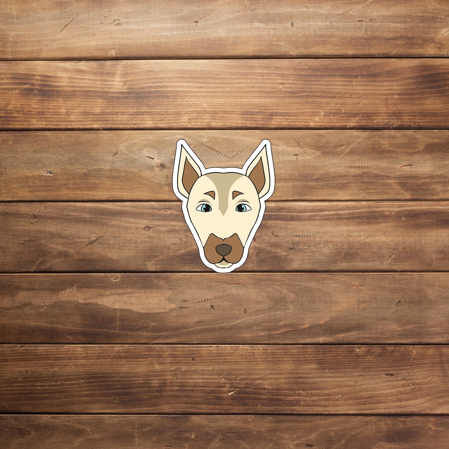 Dog Faces 10 Stickers