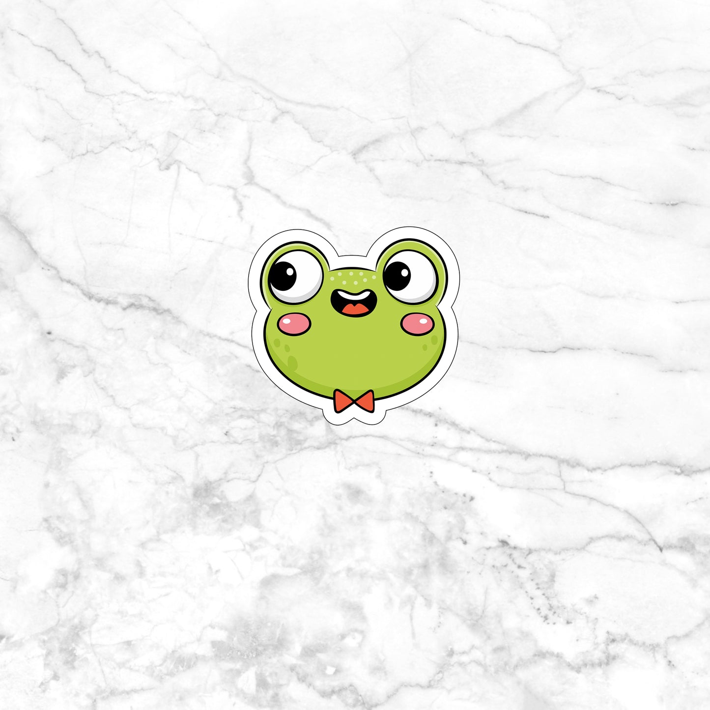 Frog Face sticker 9 Stickers