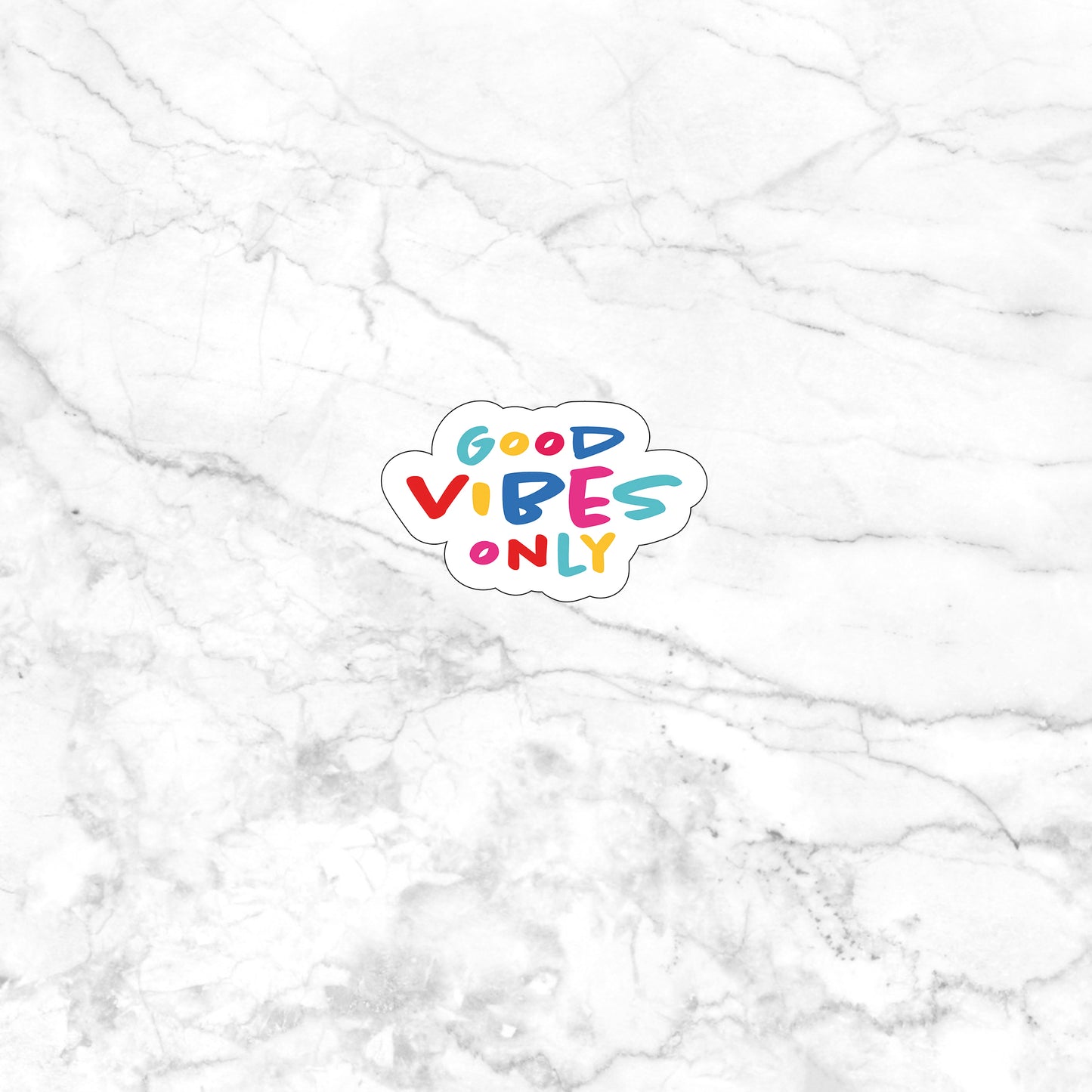 Fun Stickers Good vibes only Stickers