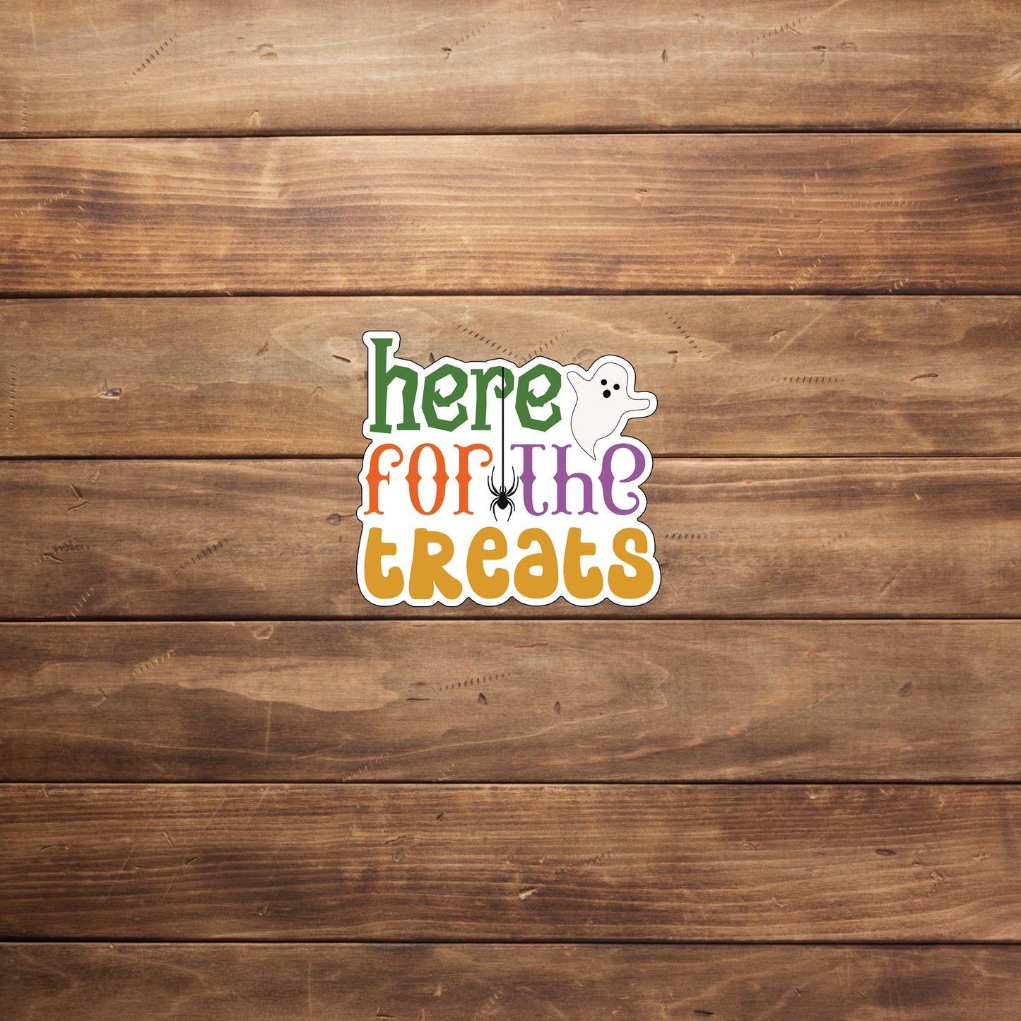 Halloween here for treats sticker Stickers