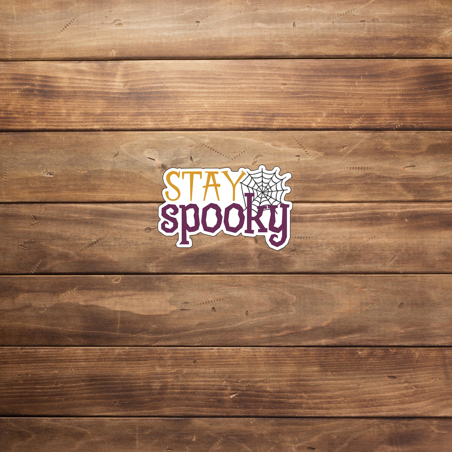 Halloween stay spooky sticker Stickers