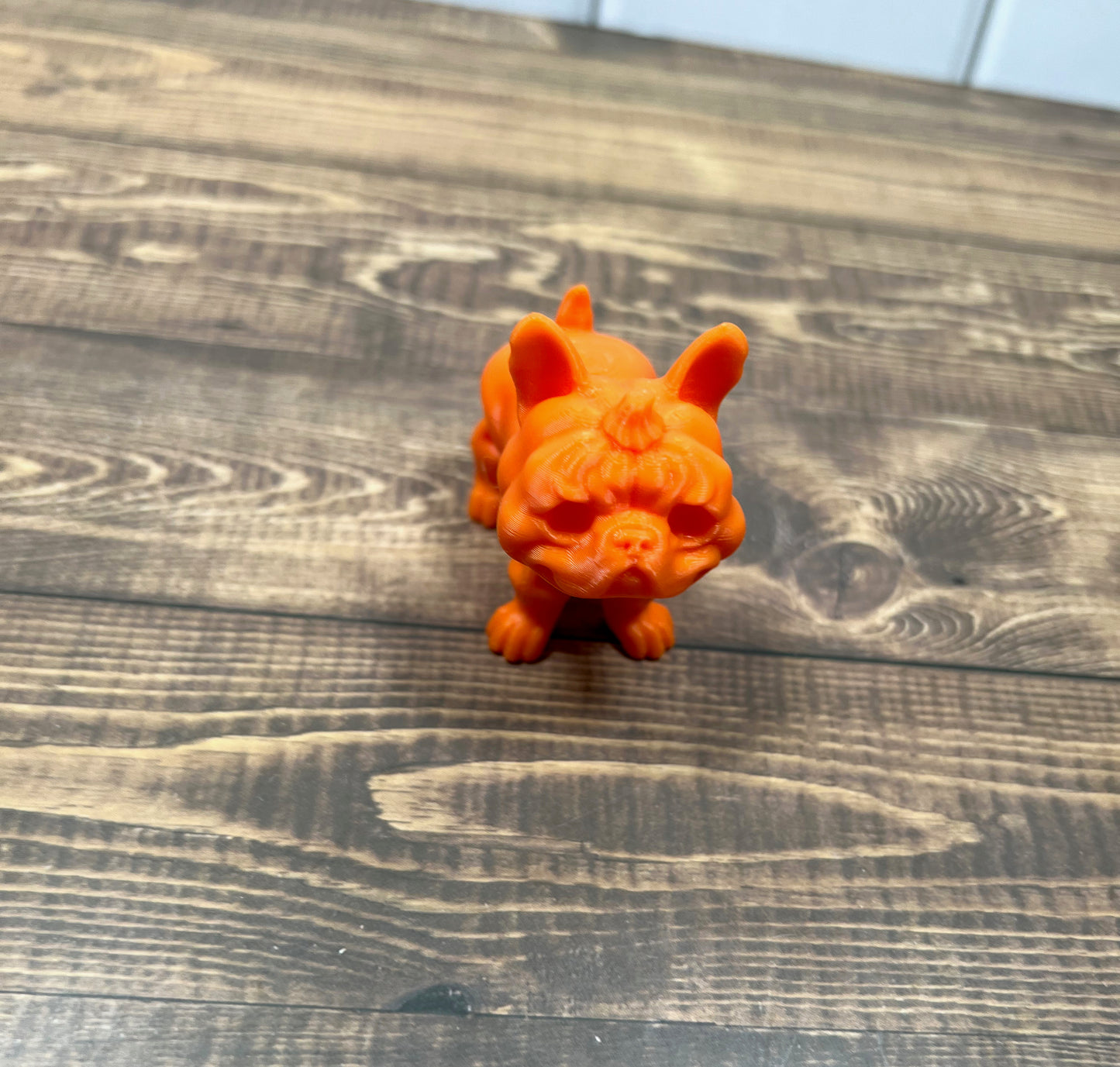 3D Printed Articulated Pumpkin Dog Decoration