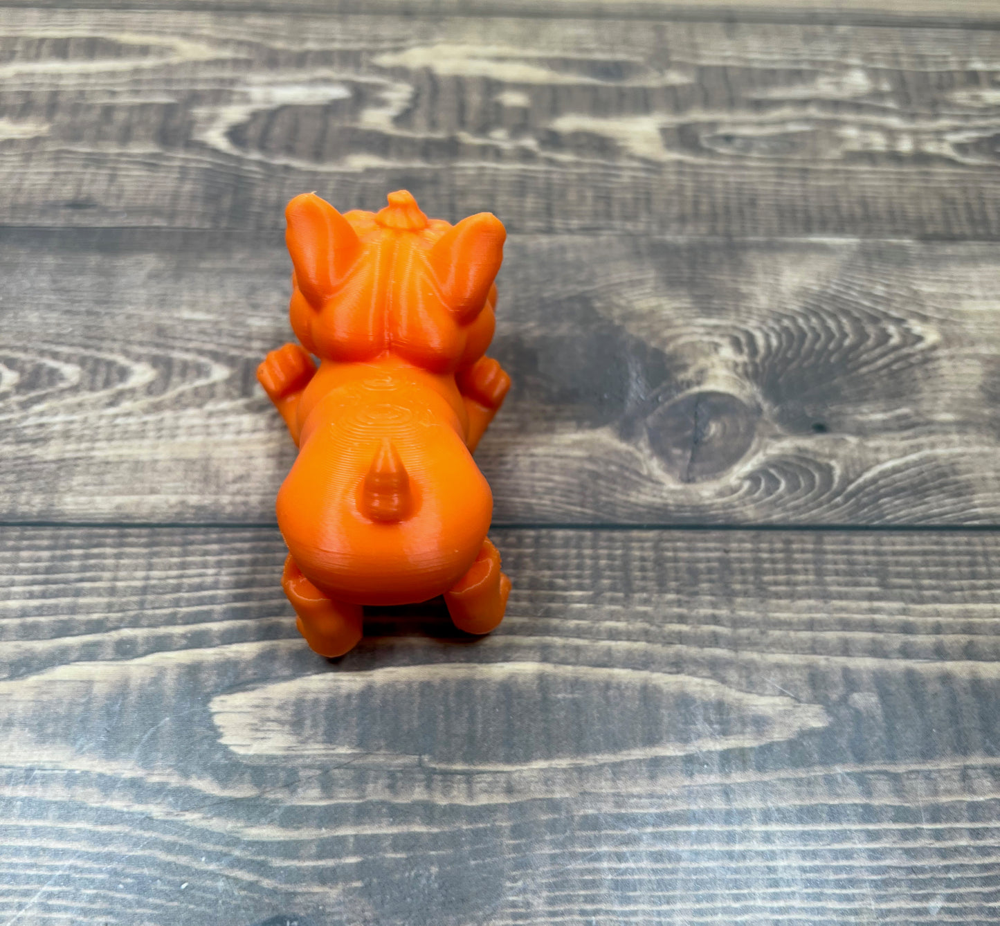 3D Printed Articulated Pumpkin Dog Decoration