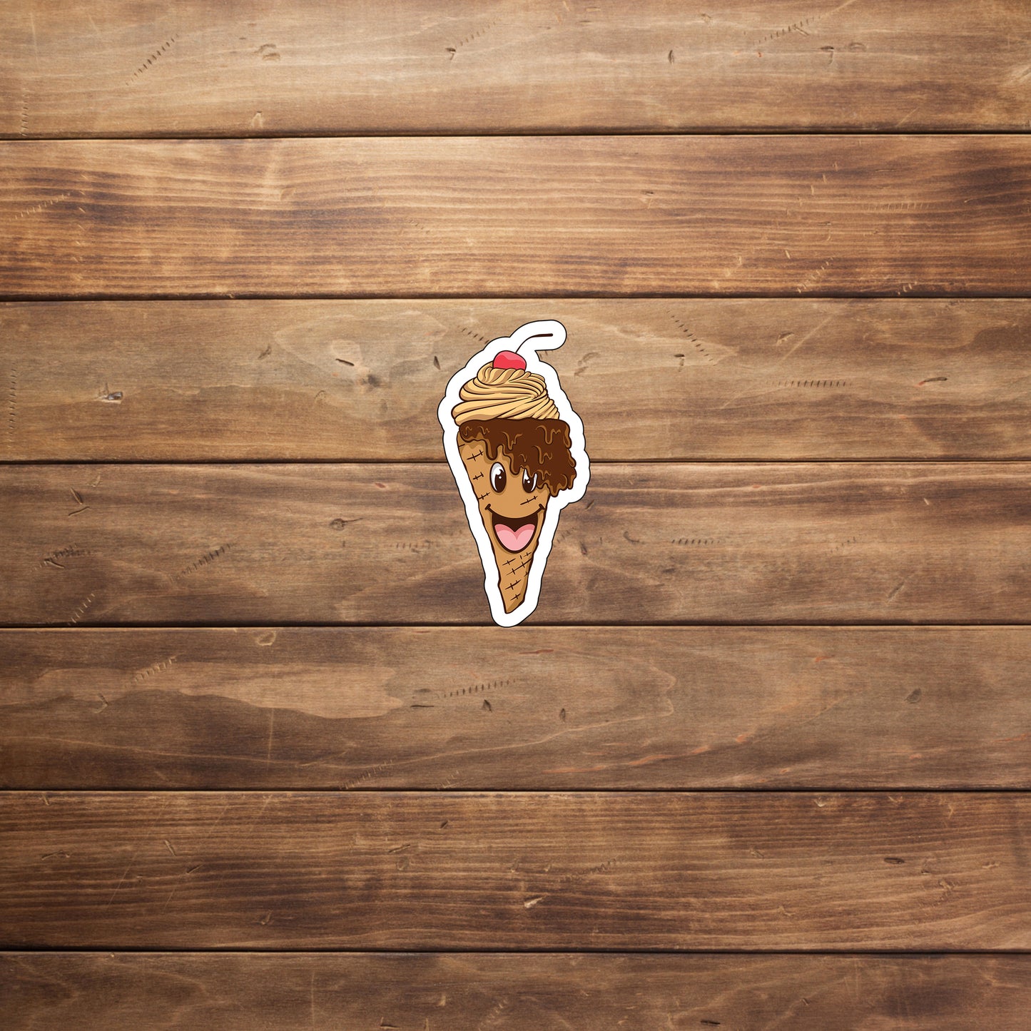 Ice Cream Character 5 Stickers