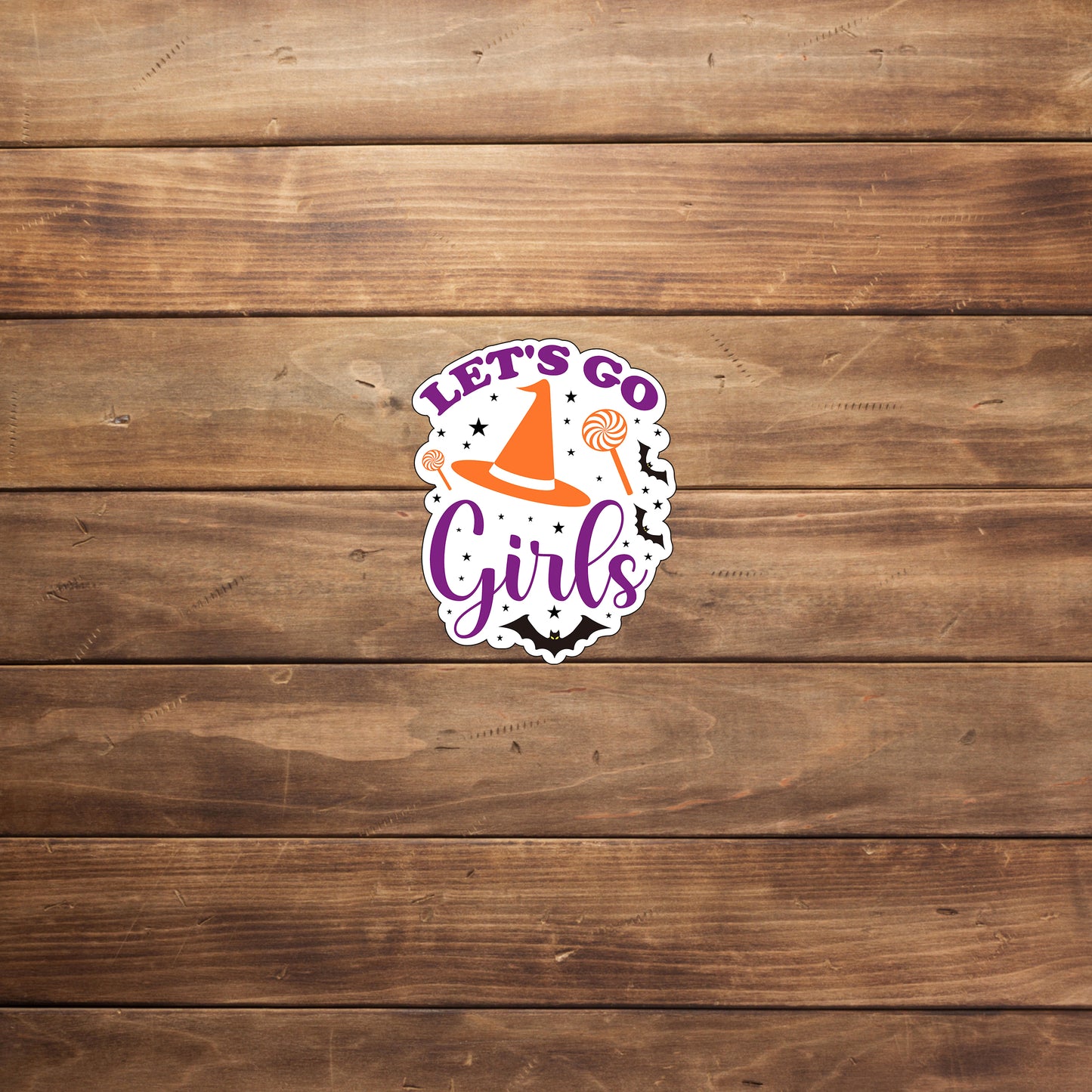 Let's Go Girls 01 Stickers
