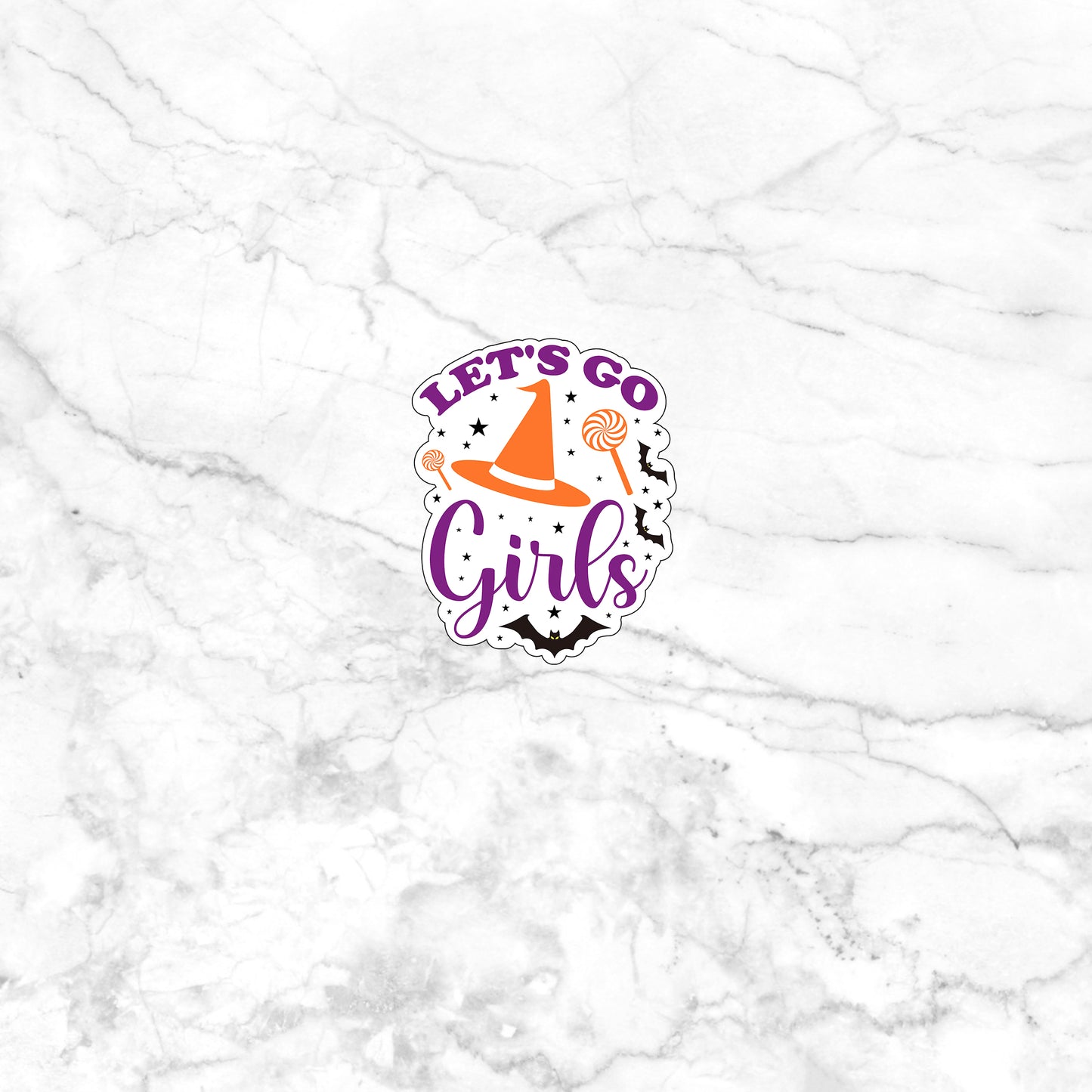 Let's Go Girls 01 Stickers