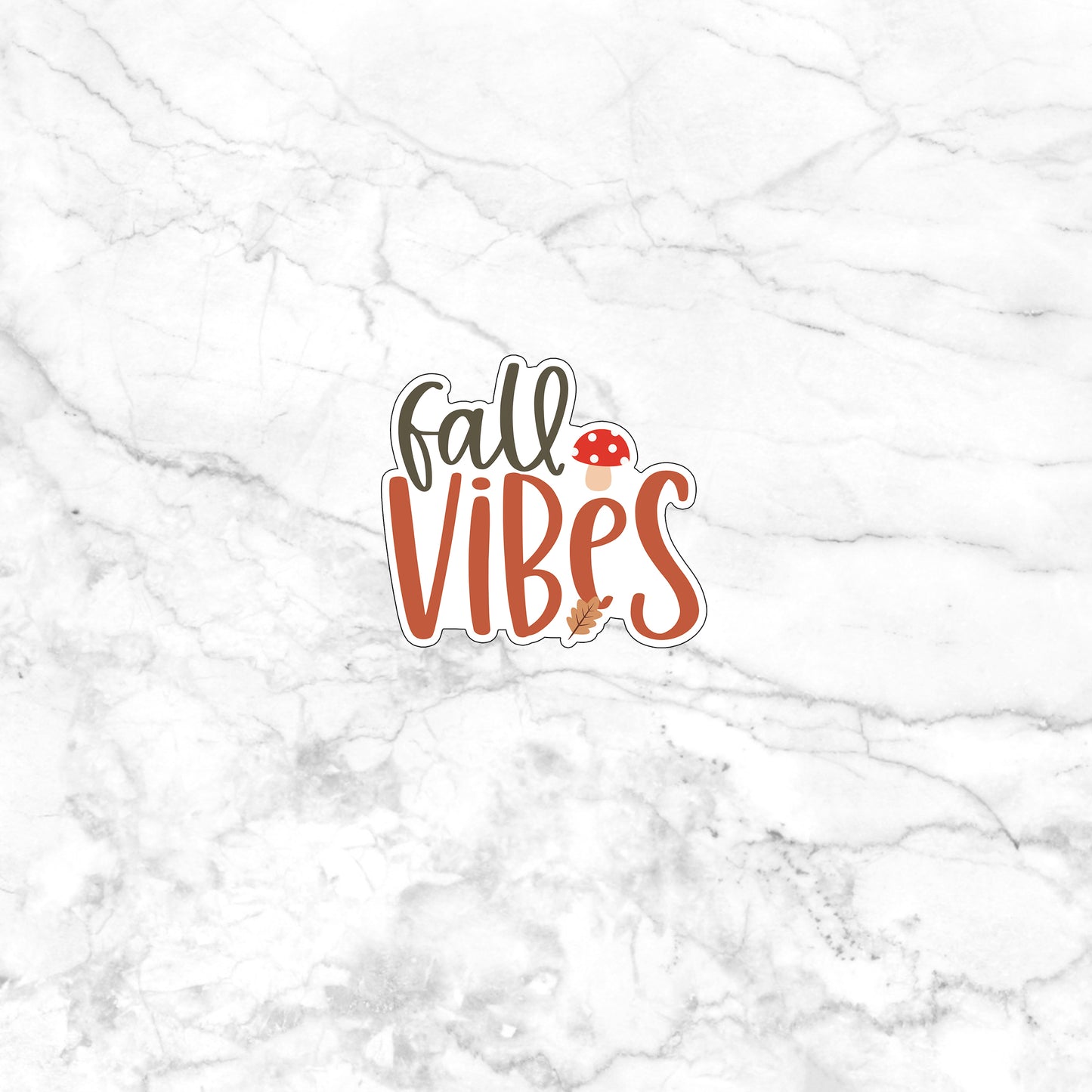 fall vibes sticker Stickers