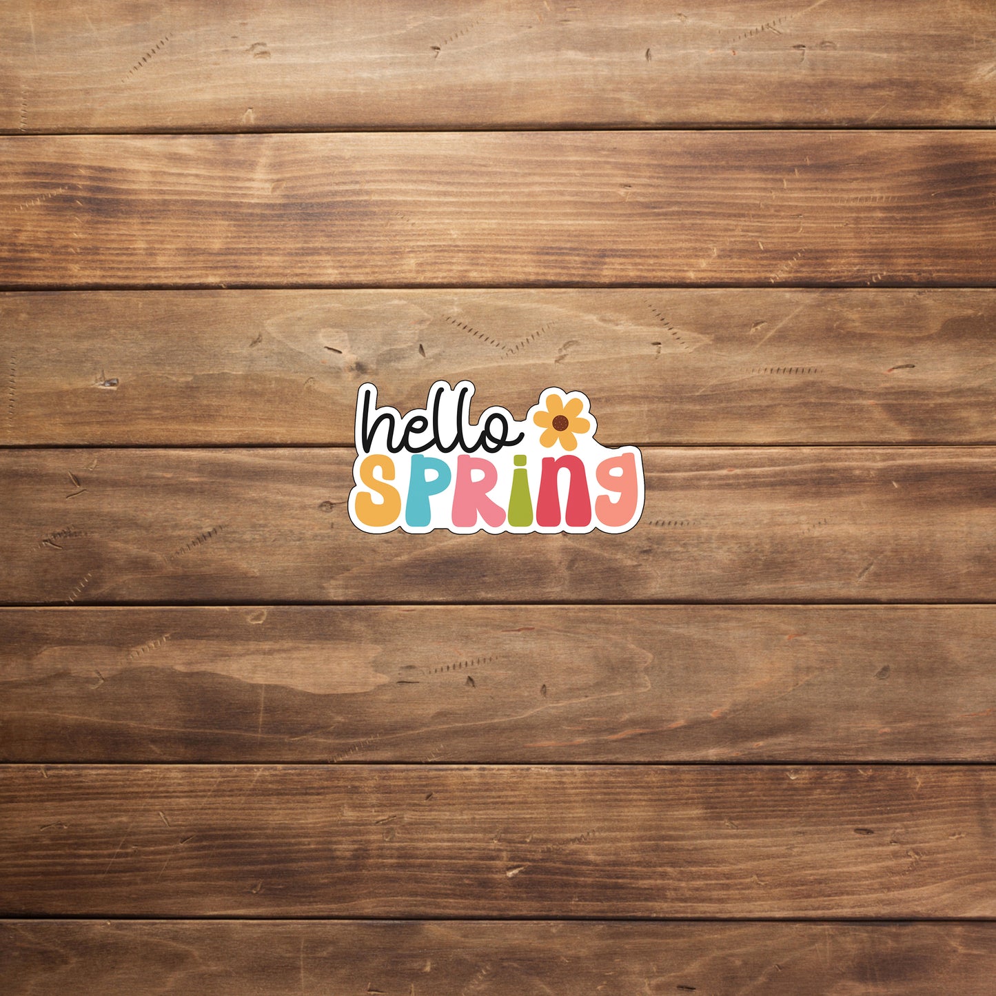 hello spring sticker Stickers
