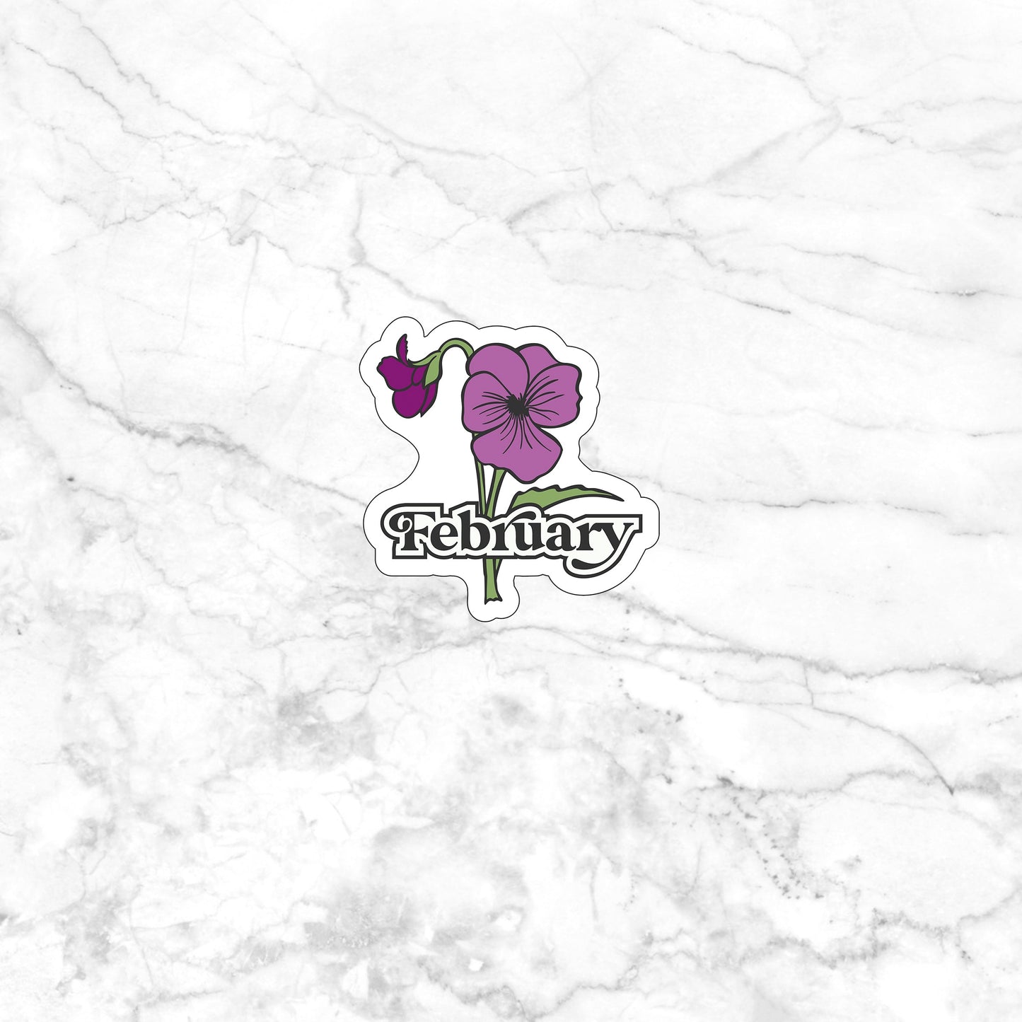 February Sticker