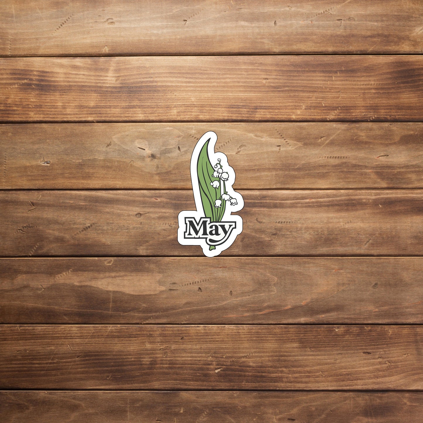 May Flower Sticker