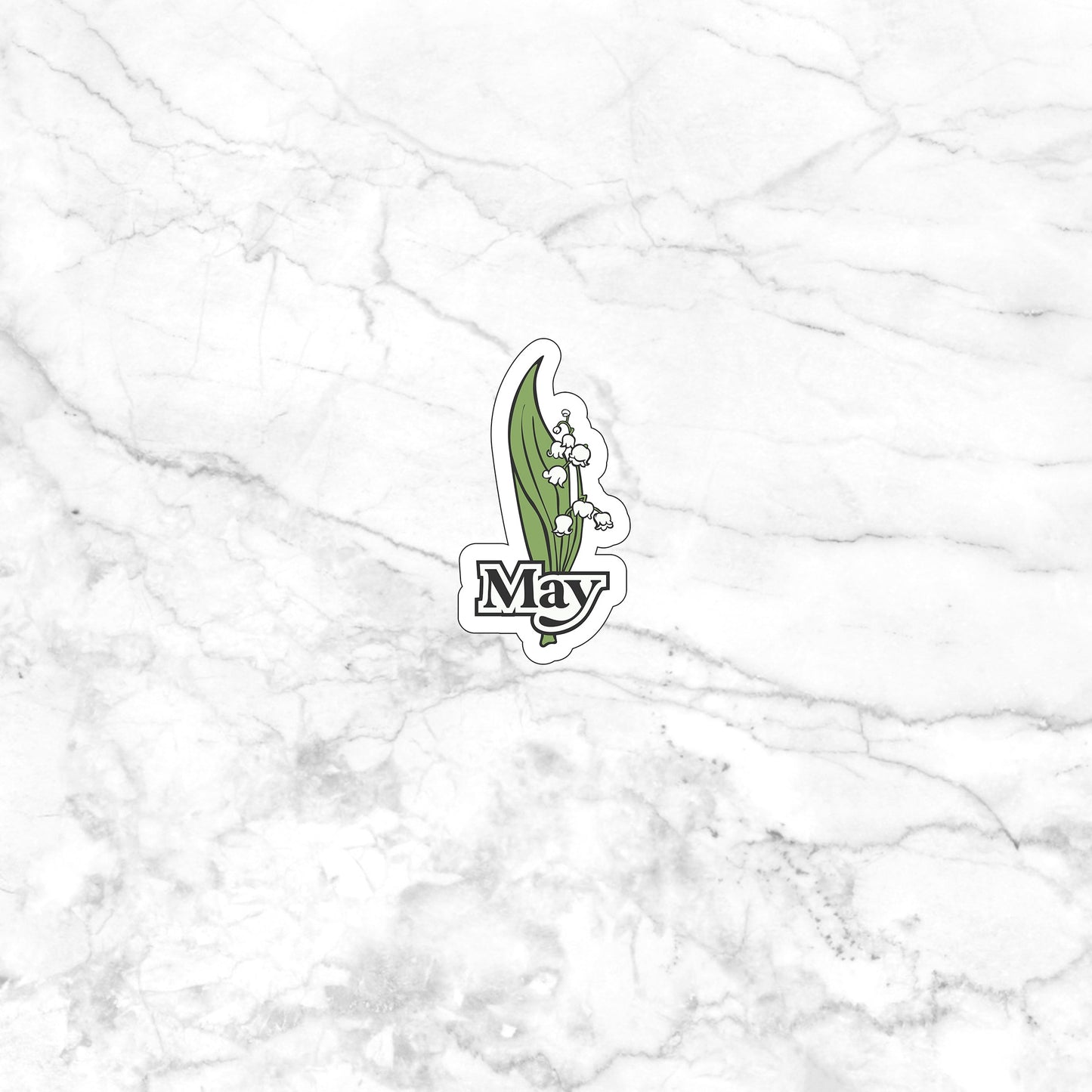 May Flower Sticker