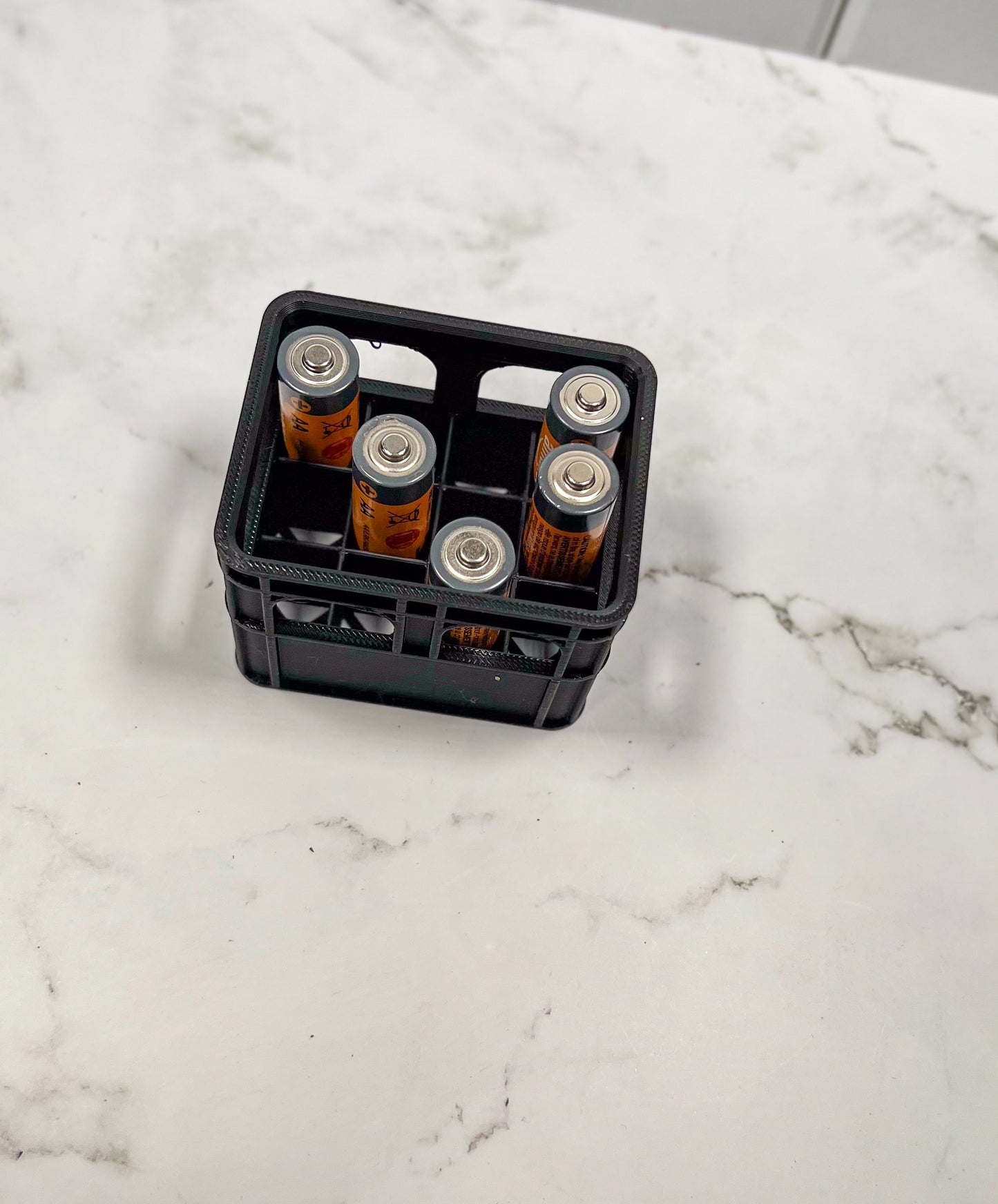 Battery Holder, AA/AAA Battery Holder, Stackable Battery Holder, Battery Storage, Create Organizer