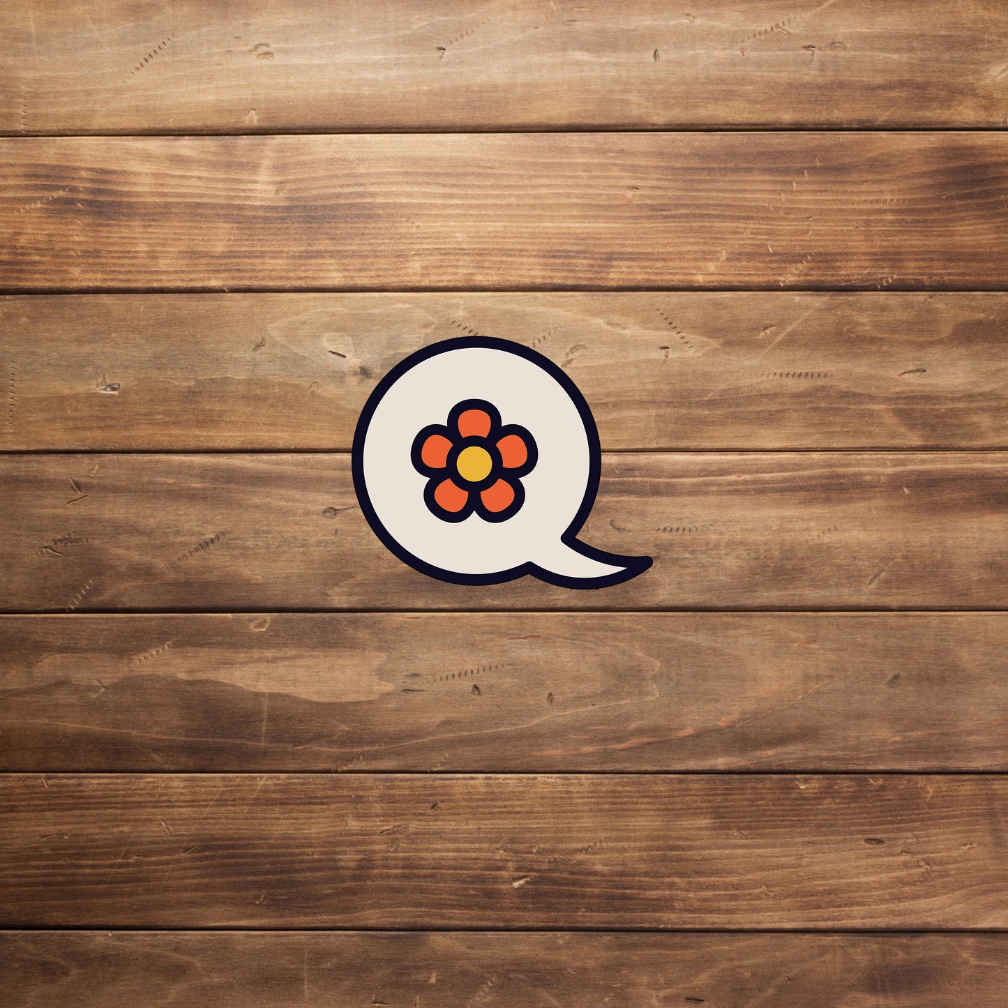 Hippie Psychedelic Sticker