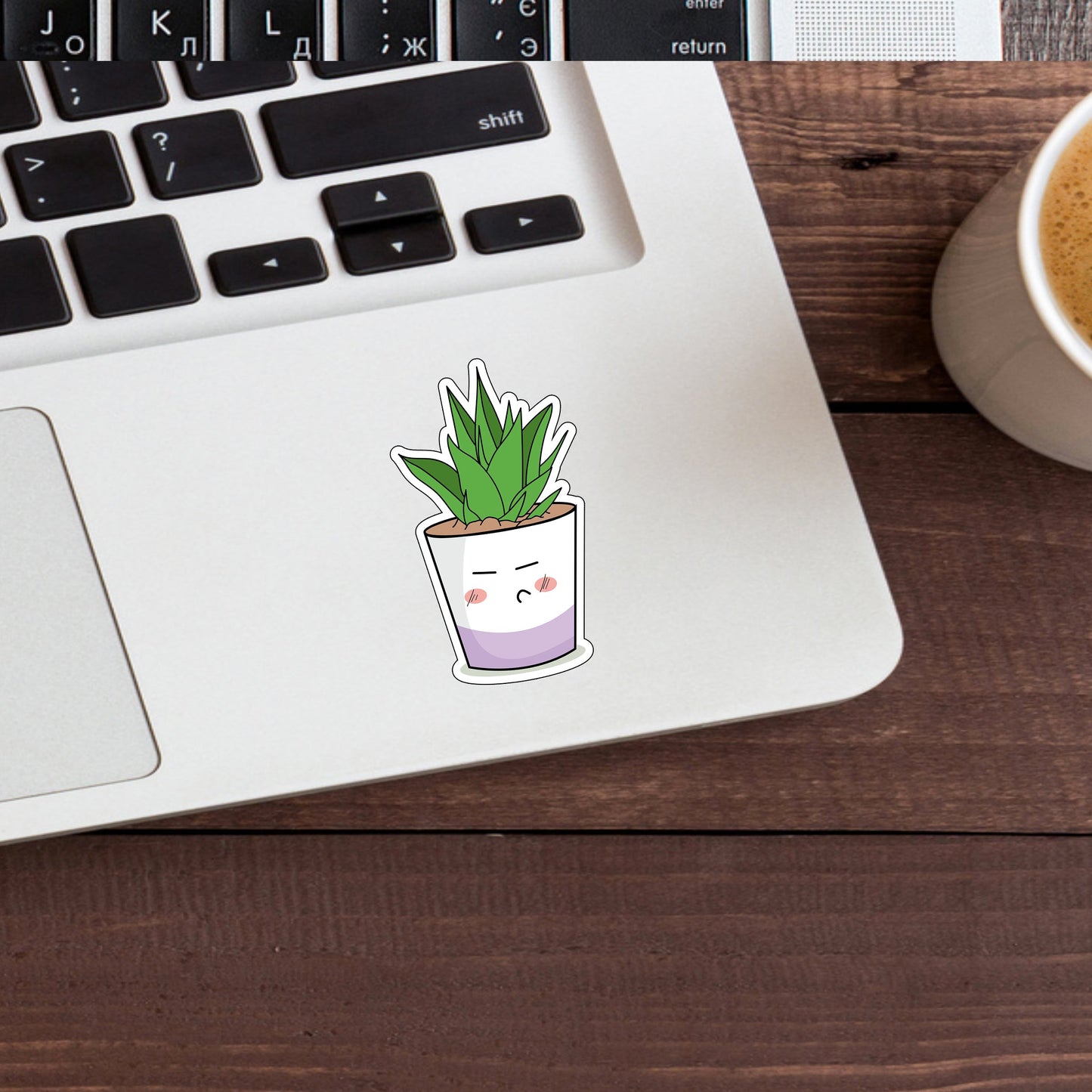 Cactus Sticker, Vinyl sticker, laptop sticker, Tablet sticker