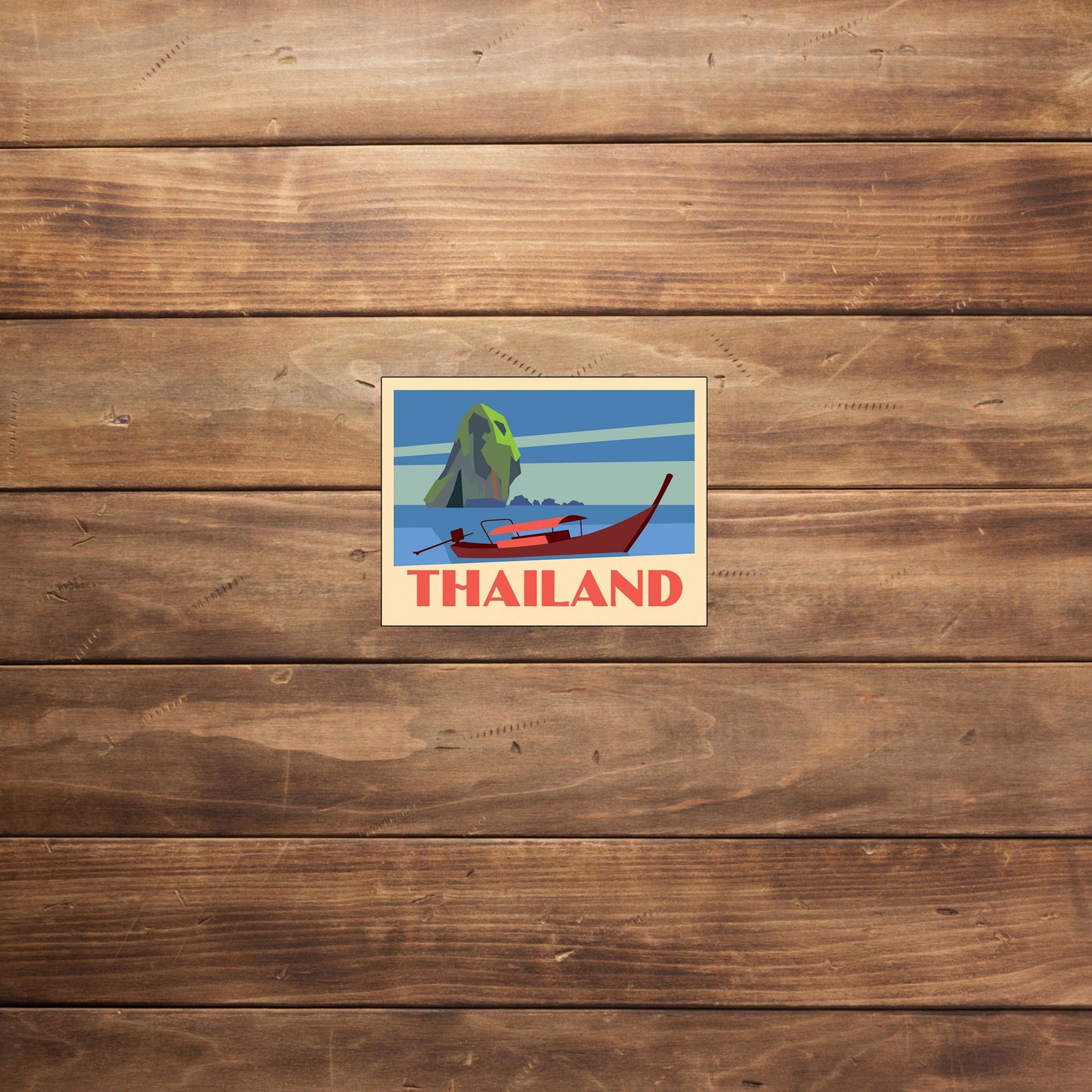 Thailand Travel Stickers
