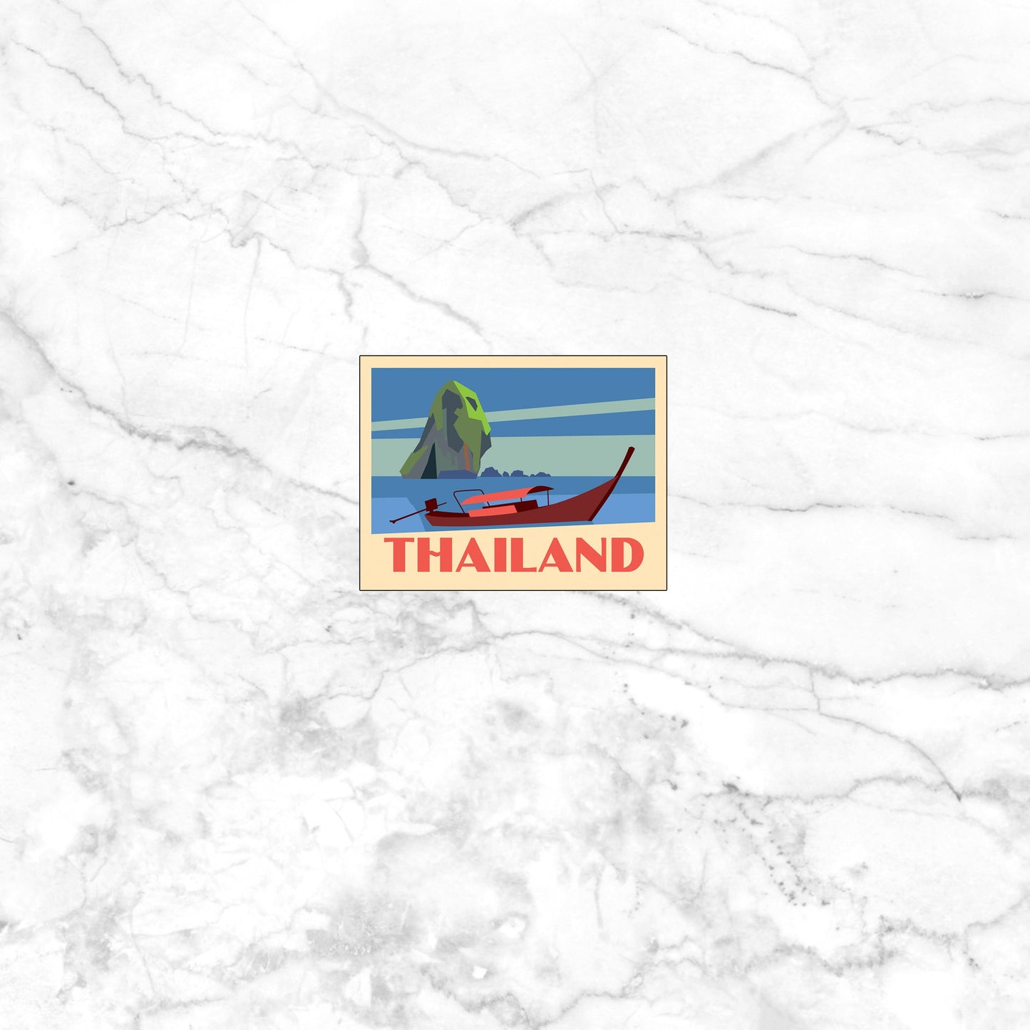 Thailand Travel Stickers