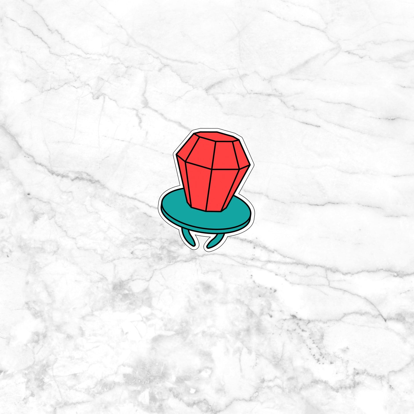 Candy Ring Sticker