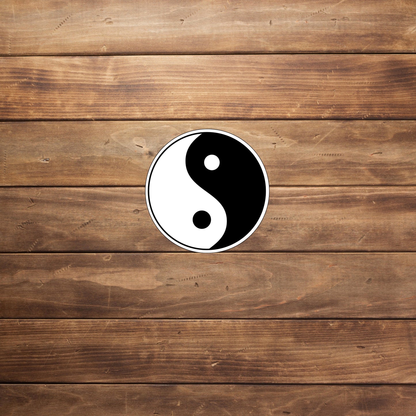 90s Sticker, Ying Yang Sticker