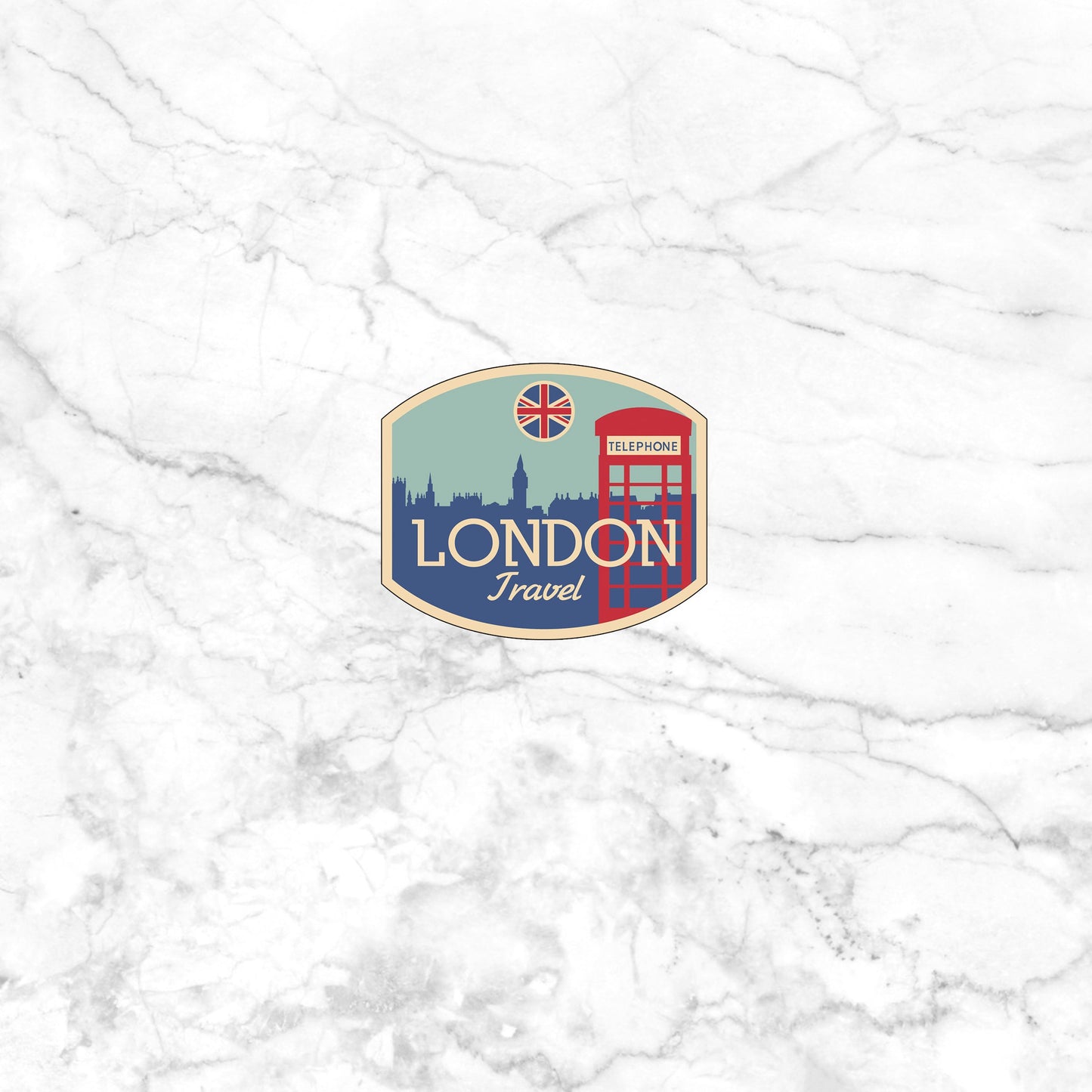 London Travel Stickers