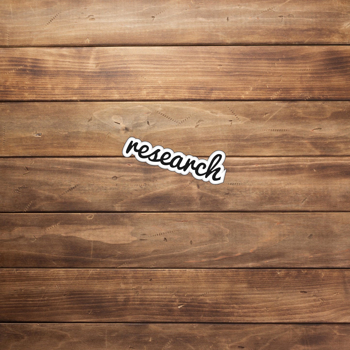 Research Sticker