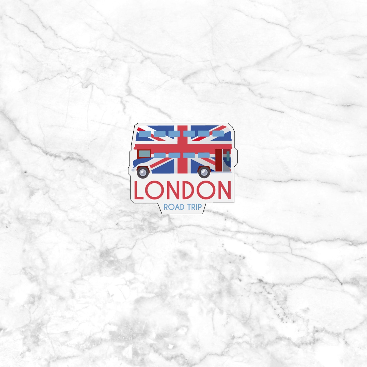 London Sticker, Vinyl sticker, laptop sticker, Tablet sticker