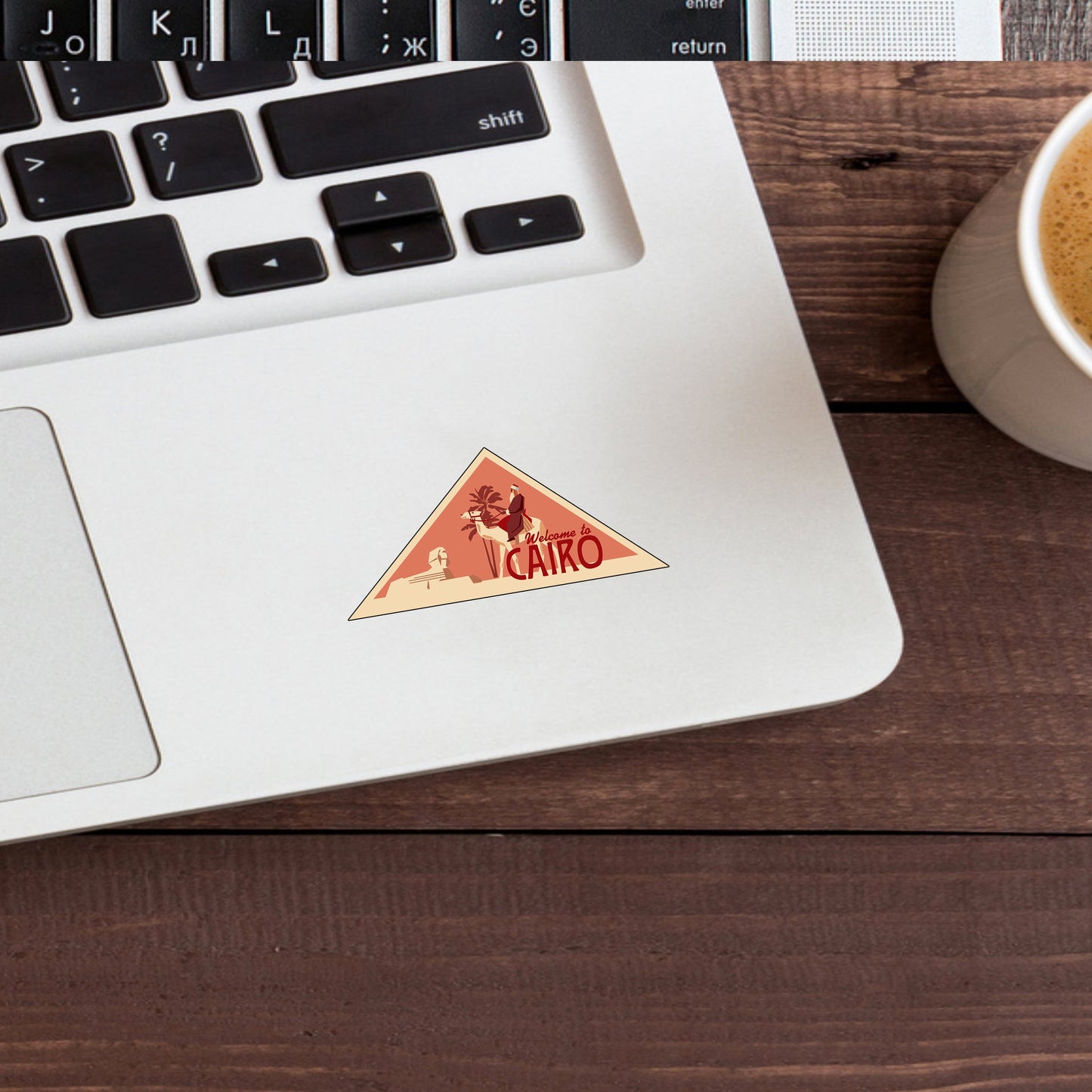 Welcome to Cairo Sticker, Travel Stickers