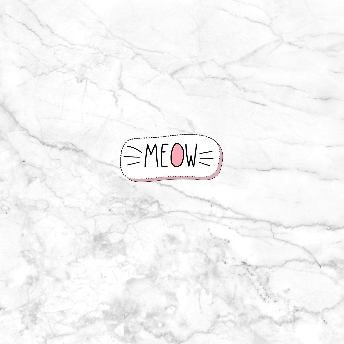 Meow Sticker