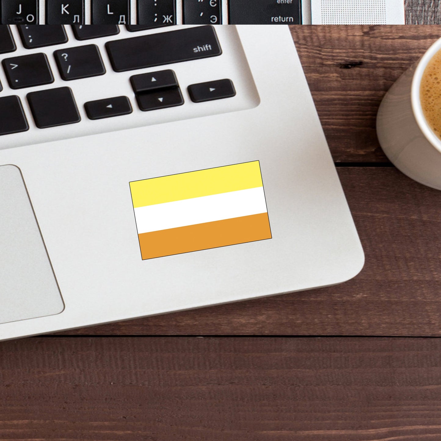 Maverique Pride Flag Sticker